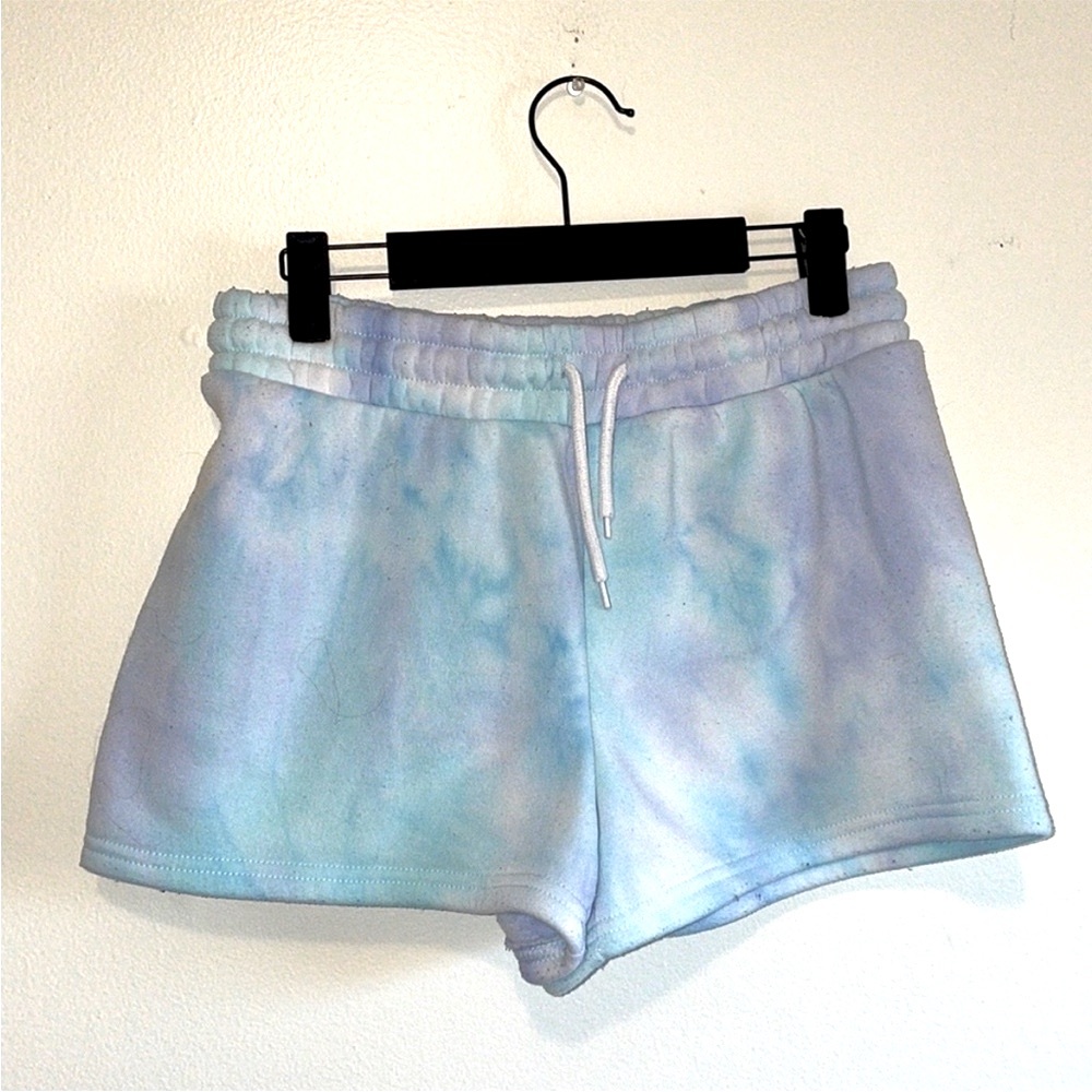 Rue 21 pastel Tie Dye Drawstring Shorts, M